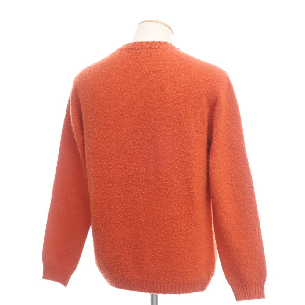 [Used] Eleventy Wool Cashmere Crew Neck Pullover Knit Orange [Size S] [ORG] [A/W] [Condition Rank C] [Men&