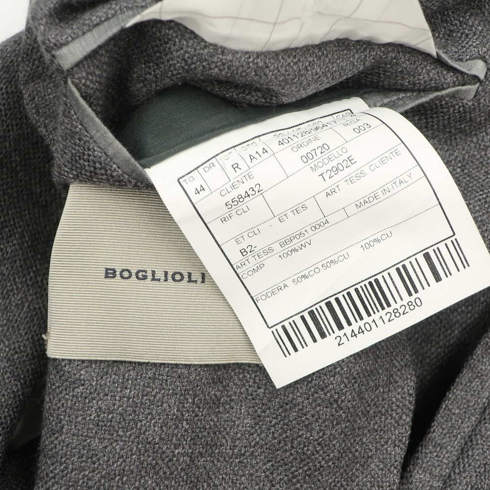 [Used] BOGLIOLI DOVER wool unconstructed jacket, grey [size 44] [GRY] [A/W] [Condition rank C] [Men&