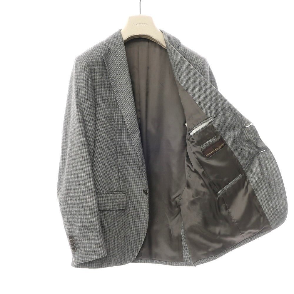 中古】サルトリア ラトレ SARTORIA LATORRE ウール ハウンドトゥース柄