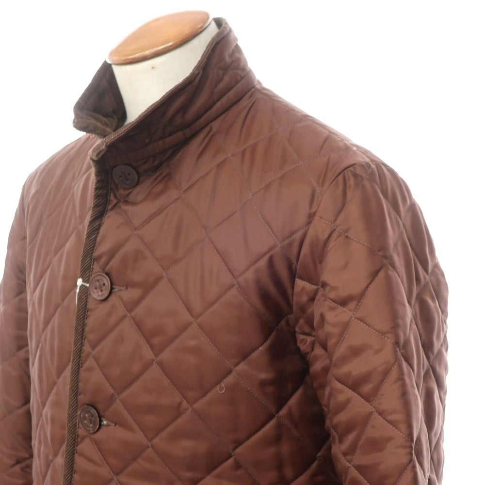 [Used] LAVENHAM polyester padded quilted blouson brown [size 38] [BRW] [A/W] [Condition rank D] [Men&