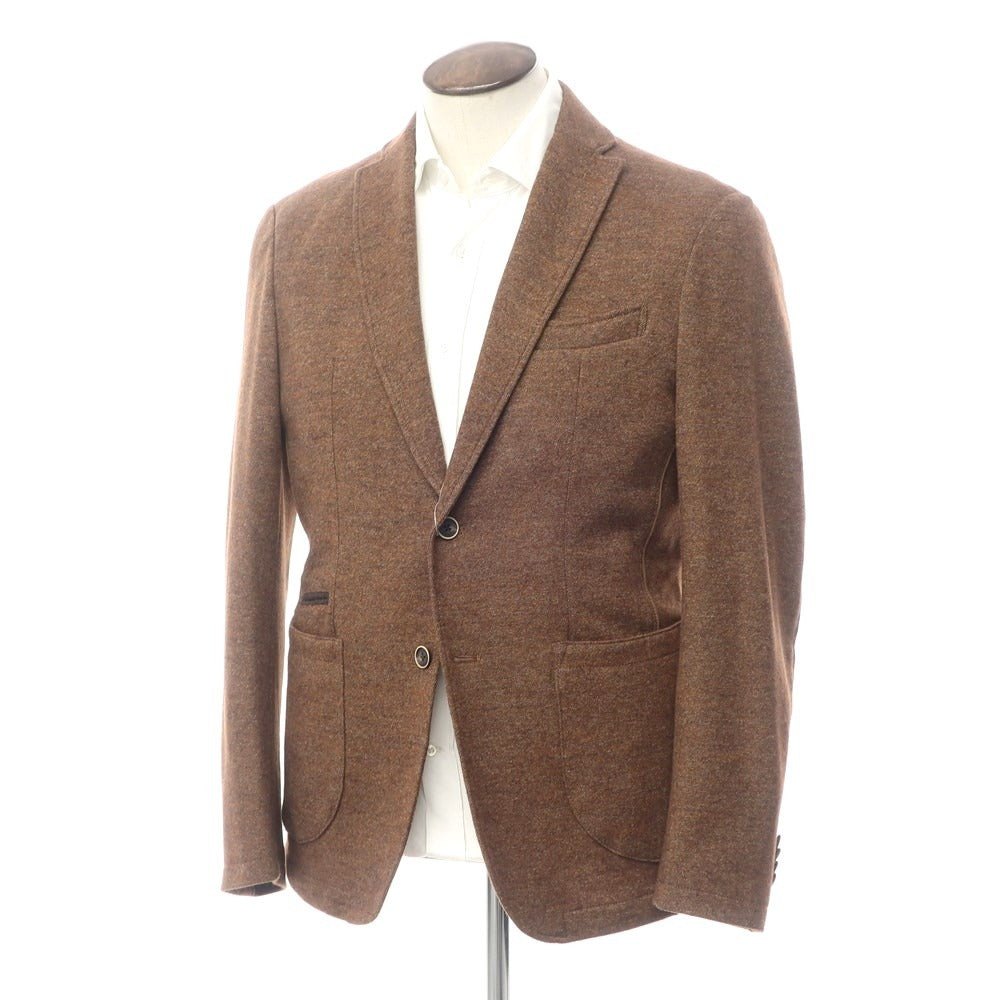 [Used] Maurizio Baldassari MAURIZIO BALDASSARI Wool Cotton Jacket Brown [Size 48] [BRW] [A/W] [Condition Rank A] [Men&