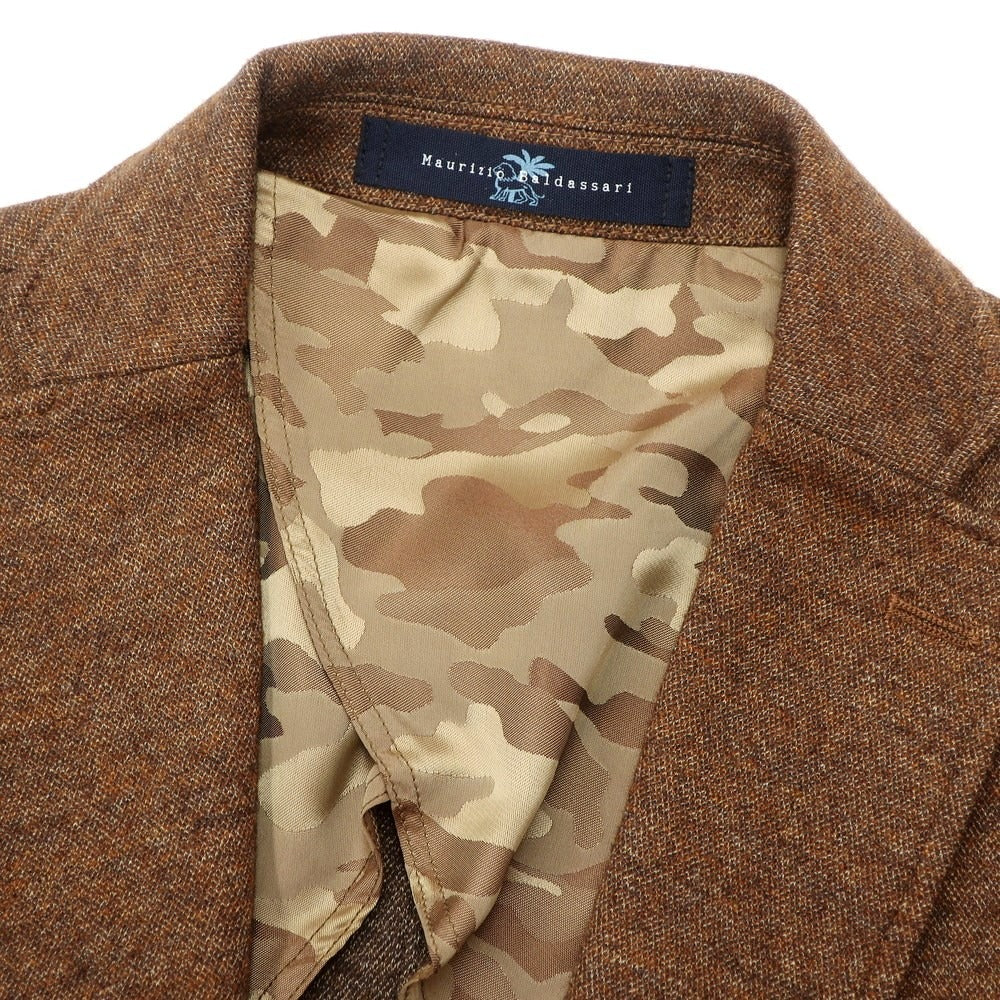 [Used] Maurizio Baldassari MAURIZIO BALDASSARI Wool Cotton Jacket Brown [Size 48] [BRW] [A/W] [Condition Rank A] [Men&