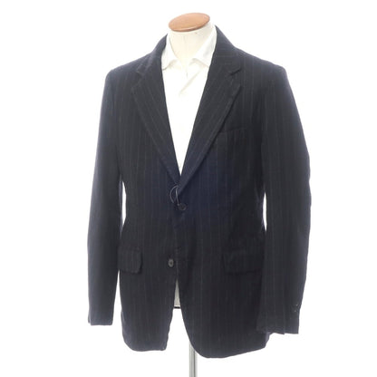 【中古】ゼロエイトサーカス 08sircus カジュアルジャケット
 ネイビーxホワイト系【サイズ2/48】【NVY】【A/W】【状態ランクC】【メンズ】
【778973】 BPD