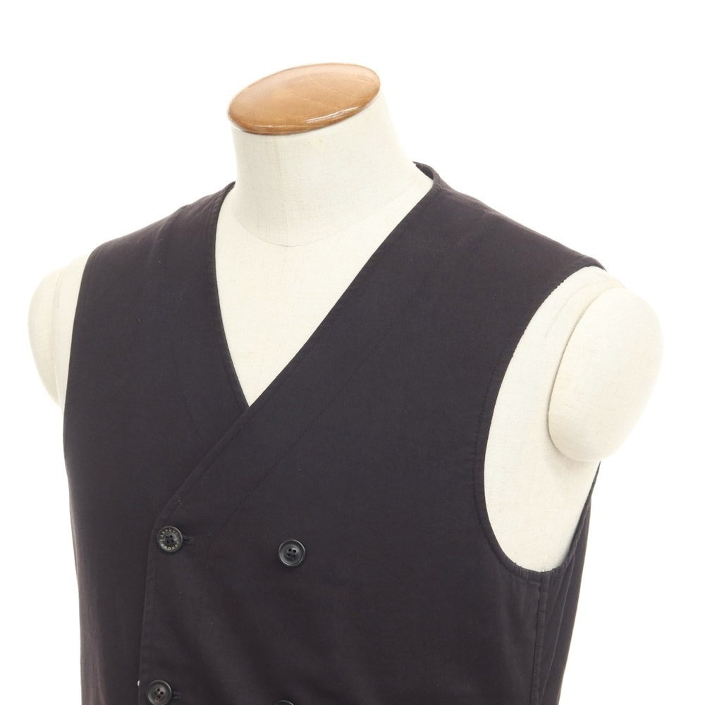 [Used] T-JACKET Stretch Cotton Gilet Vest Black [Size M] [BLK] [S/S] [Condition Rank B] ​​[Men&