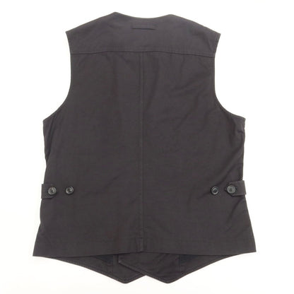 [Used] T-JACKET Stretch Cotton Gilet Vest Black [Size M] [BLK] [S/S] [Condition Rank B] ​​[Men&