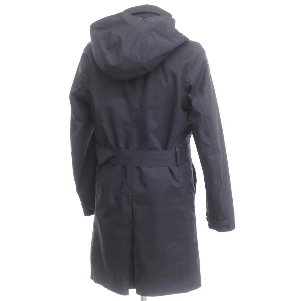 [Used] Norwegian Rain Polyester Lined Hooded Coat Gray Navy [Size S] [NVY] [A/W] [Condition Rank B] ​​[Men&