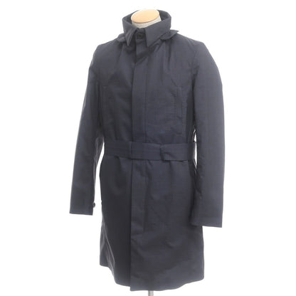 [Used] Norwegian Rain Polyester Lined Hooded Coat Gray Navy [Size S] [NVY] [A/W] [Condition Rank B] ​​[Men&