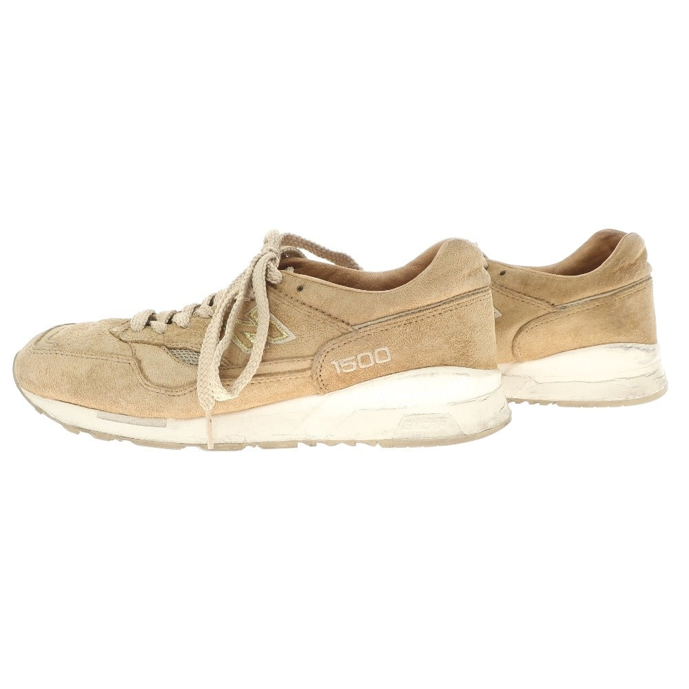 [Used] New Balance UNITED ARROWS special order CM1500UA suede sneakers beige [size 25.5] [BEI] [S/S/A/W] [Condition rank C] [Men&