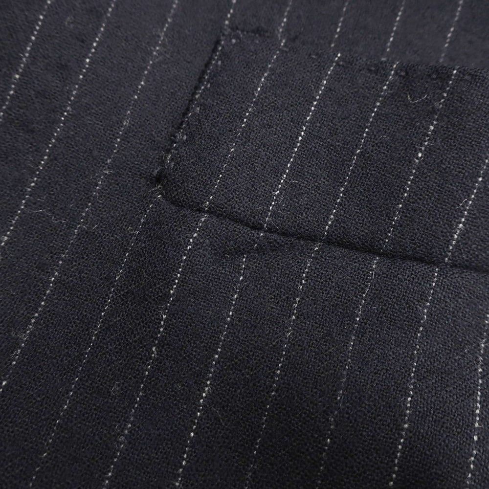 [Used] TONELLO Stretch Wool Striped Tailored Jacket Navy [Size 44] [NVY] [A/W] [Condition Rank C] [Men&