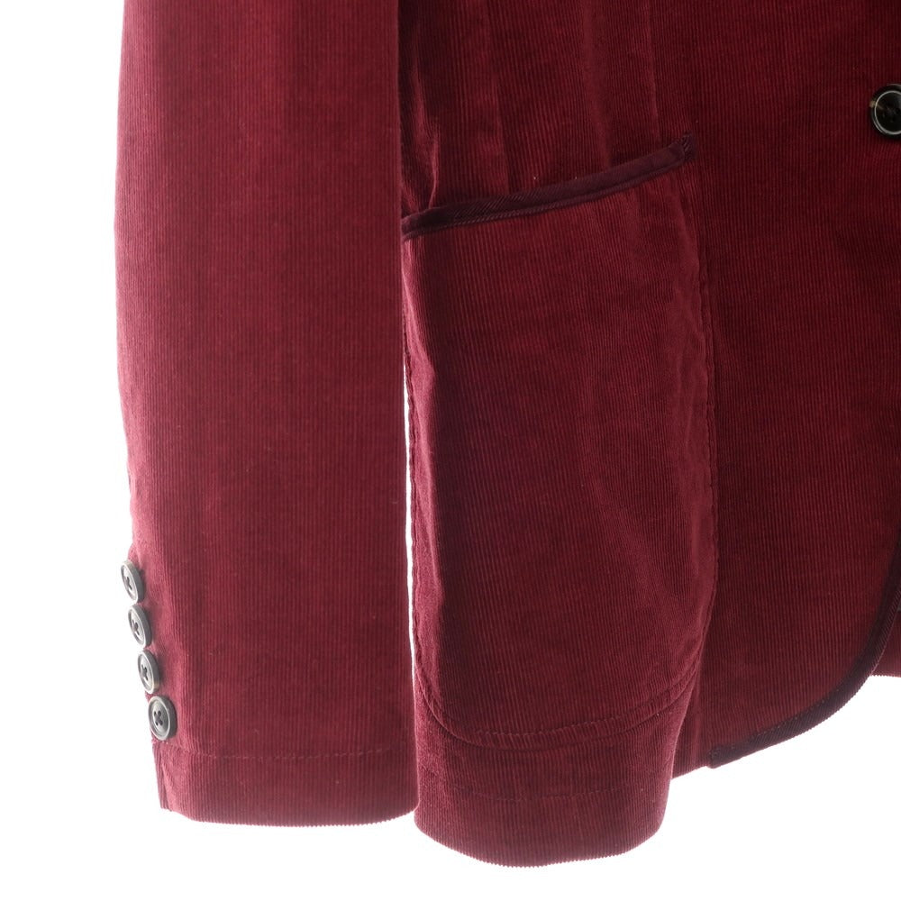 [Used] Kent &amp;amp; Curwen Stretch Corduroy Jacket Maroon [Size L] [RED] [A/W] [Condition Rank A] [Men&