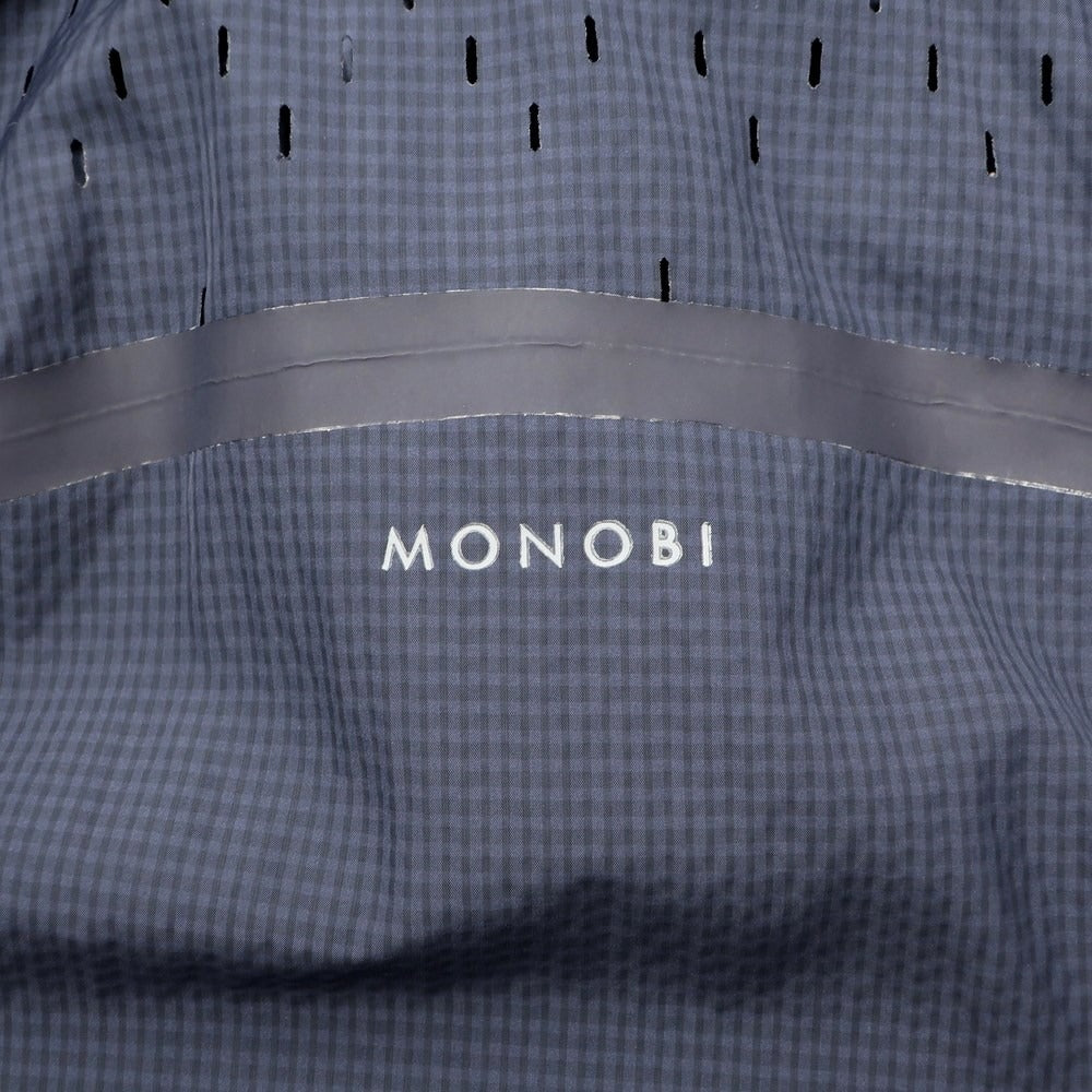 中古】モノビ MONOBI ポリエステルナイロン チェック ステンカラー