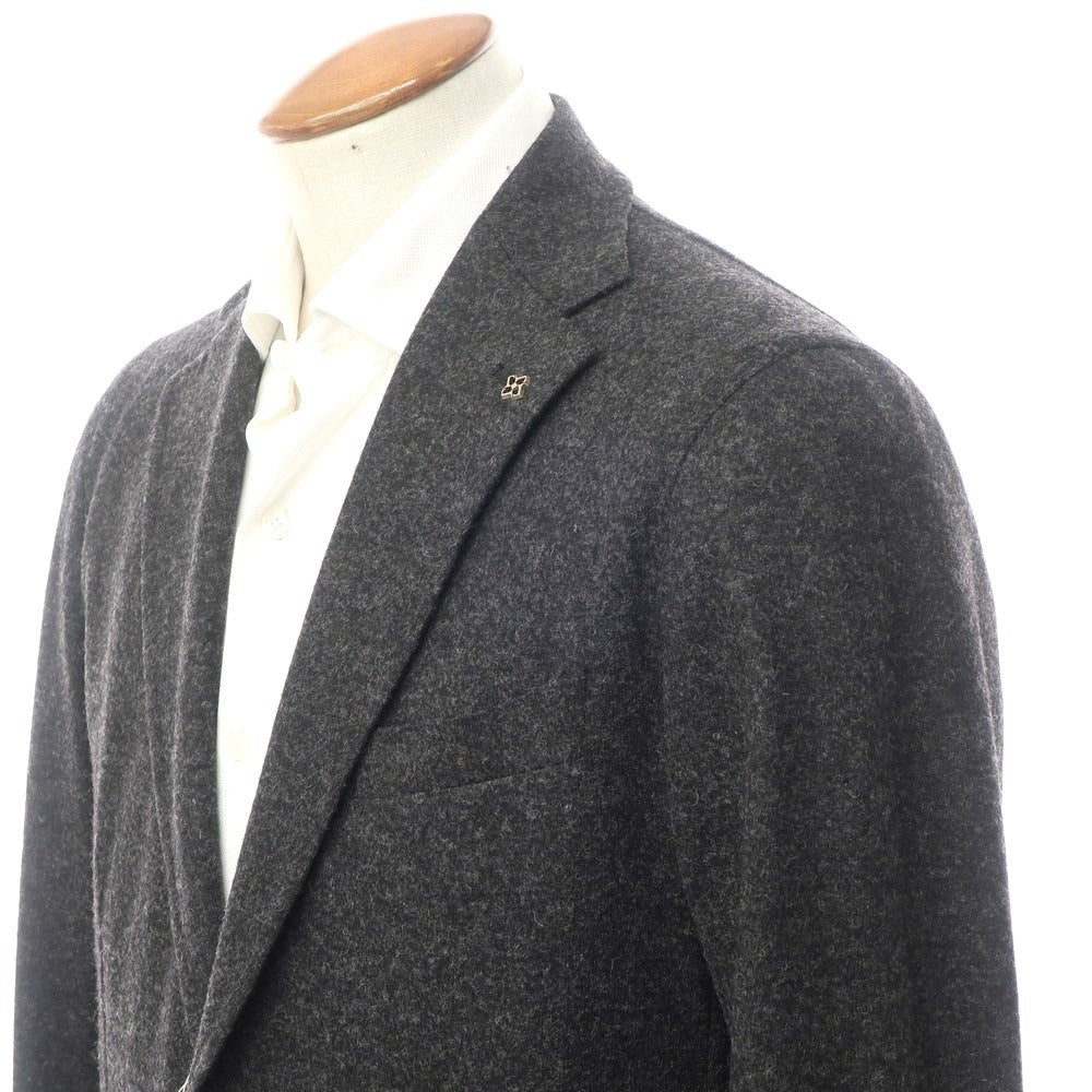 【中古】タリアトーレ TAGLIATORE ウールジャージー テーラードジャケット チャコールグレー【サイズ48】【GRY】【A/W】【状態ランクB】【メンズ】【768991】 APD