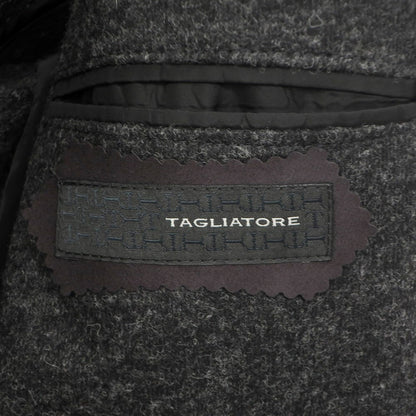[Used] TAGLIATORE Wool jersey tailored jacket charcoal gray [Size 48] [GRY] [A/W] [Condition rank B] ​​[Men&