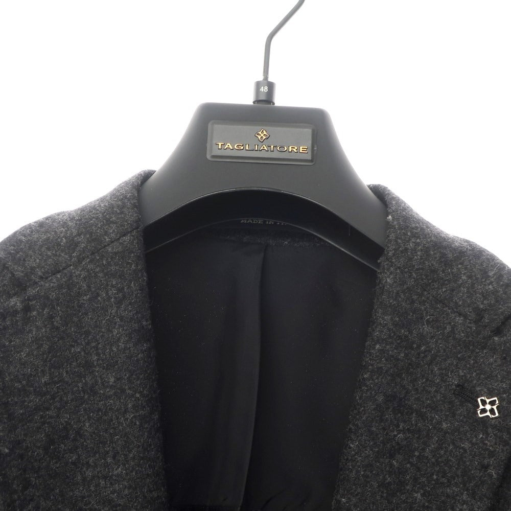 [Used] TAGLIATORE Wool jersey tailored jacket charcoal gray [Size 48] [GRY] [A/W] [Condition rank B] ​​[Men&