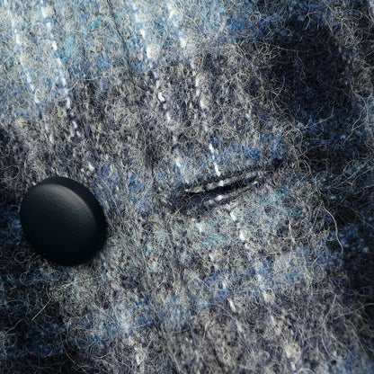 [Used] Neill Cutter NEILL KATTER Alpaca blend wool check casual jacket grayish blue x navy [Size 46] [BLU] [A/W] [Condition rank B] ​​[Men&