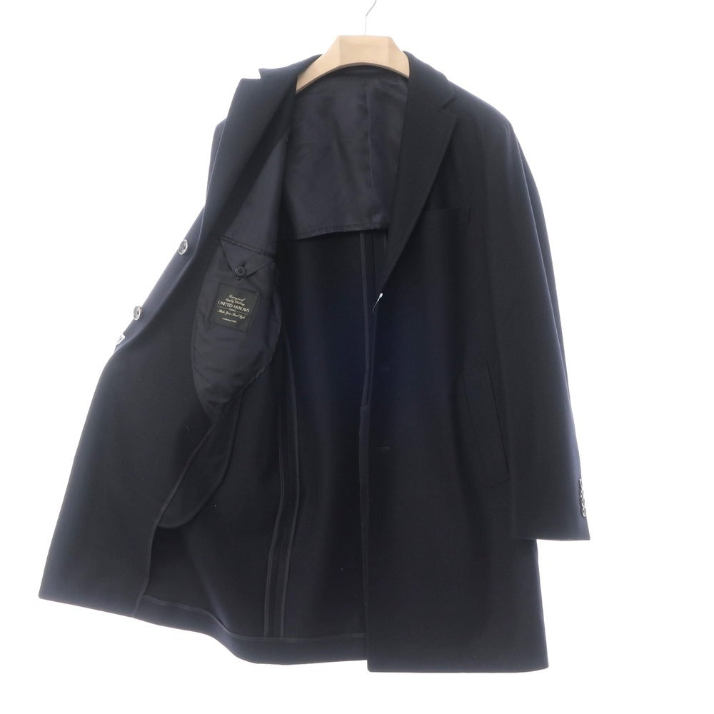 [Used] UNITED ARROWS Wool Chesterfield Coat Dark Navy [Size 46] [NVY] [A/W] [Condition Rank A] [Men&
