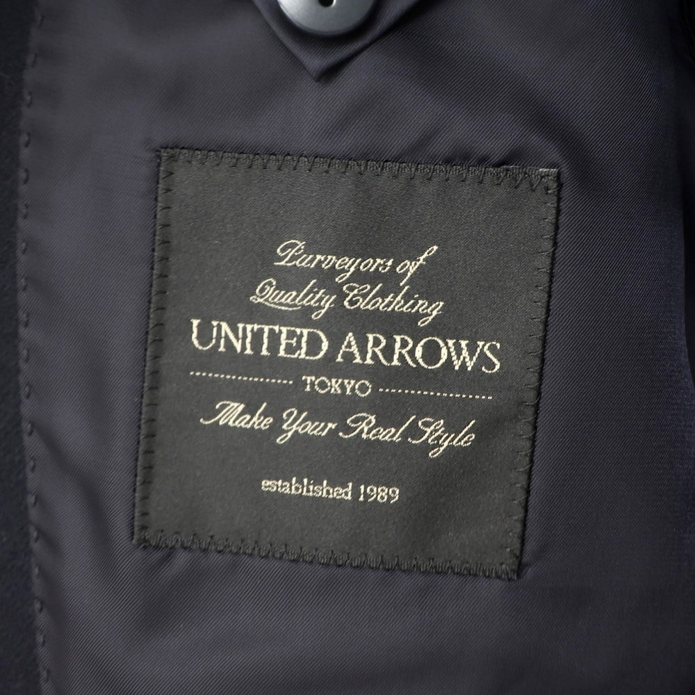 [Used] UNITED ARROWS Wool Chesterfield Coat Dark Navy [Size 46] [NVY] [A/W] [Condition Rank A] [Men&