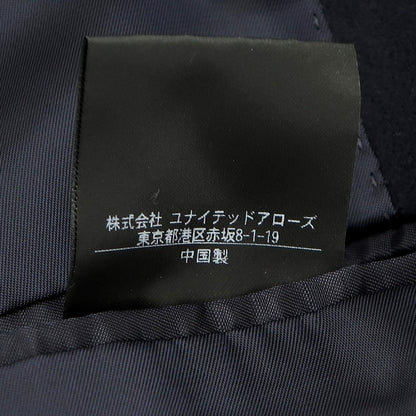 [Used] UNITED ARROWS Wool Chesterfield Coat Dark Navy [Size 46] [NVY] [A/W] [Condition Rank A] [Men&