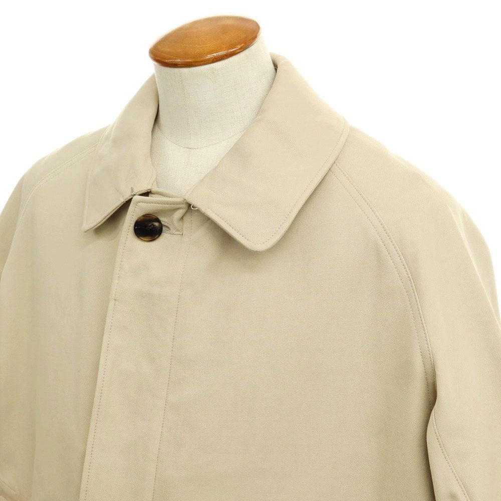 [Used] HEUGN Albert Cotton Silk Balmac Coat Beige [Size 2] [BEI] [S/S/A/W] [Condition Rank A] [Men&