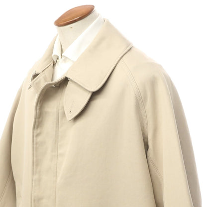 [Used] HEUGN Albert Cotton Silk Balmac Coat Beige [Size 2] [BEI] [S/S/A/W] [Condition Rank A] [Men&