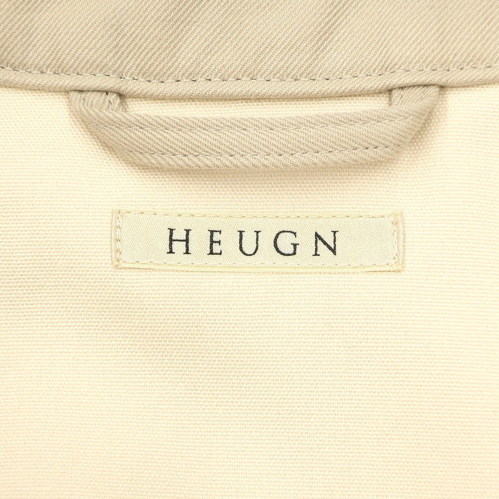 [Used] HEUGN Albert Cotton Silk Balmac Coat Beige [Size 2] [BEI] [S/S/A/W] [Condition Rank A] [Men&