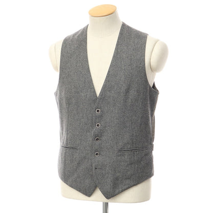 [Used] Montedoro wool dress gilet vest in grey [Size S] [GRY] [A/W] [Condition Rank C] [Men&
