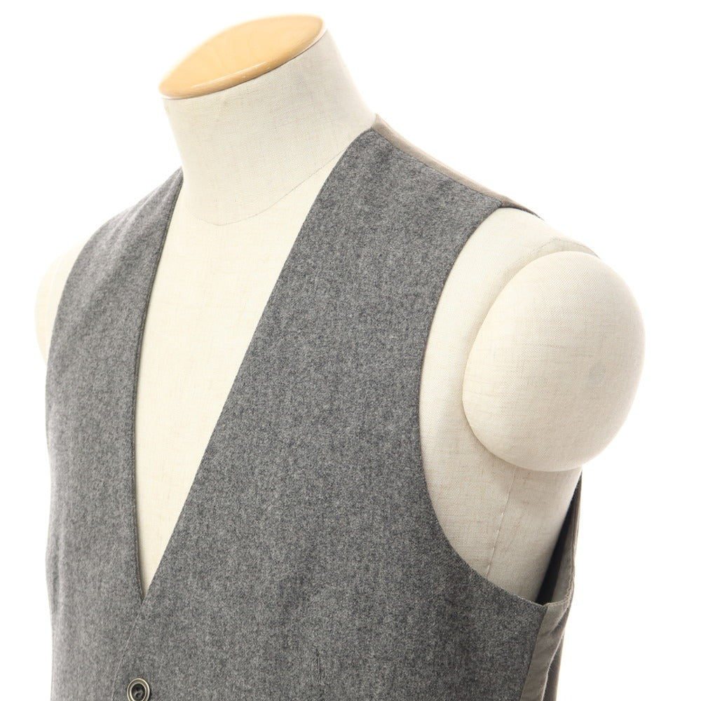 [Used] Montedoro wool dress gilet vest in grey [Size S] [GRY] [A/W] [Condition Rank C] [Men&