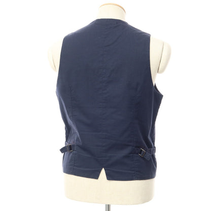 [Used] Montedoro wool dress gilet vest navy [Size S] [NVY] [A/W] [Condition Rank C] [Men&
