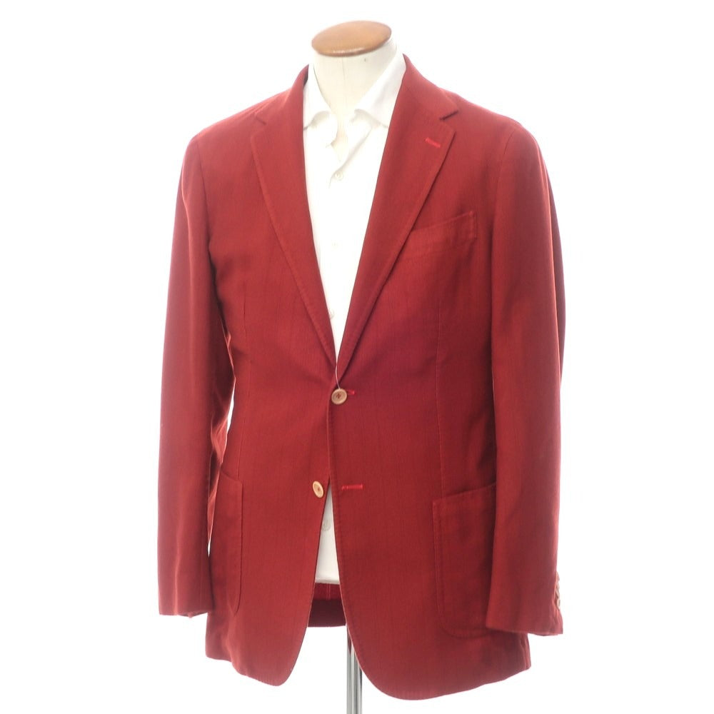 [Used] STILE LATINO vintage cashmere tailored jacket orange red [size 54] [RED] [A/W] [Condition rank B] ​​[Men&