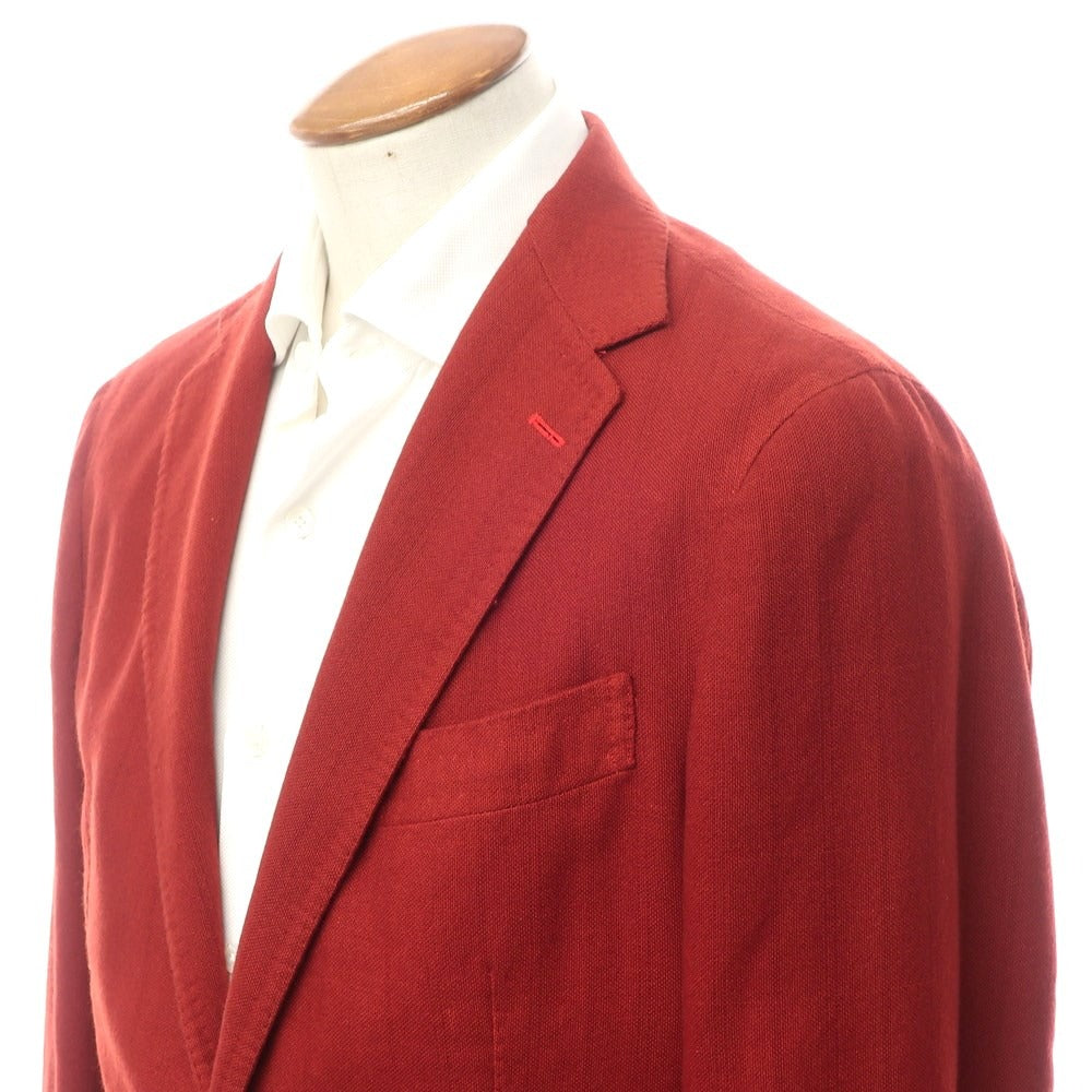 [Used] STILE LATINO vintage cashmere tailored jacket orange red [size 54] [RED] [A/W] [Condition rank B] ​​[Men&