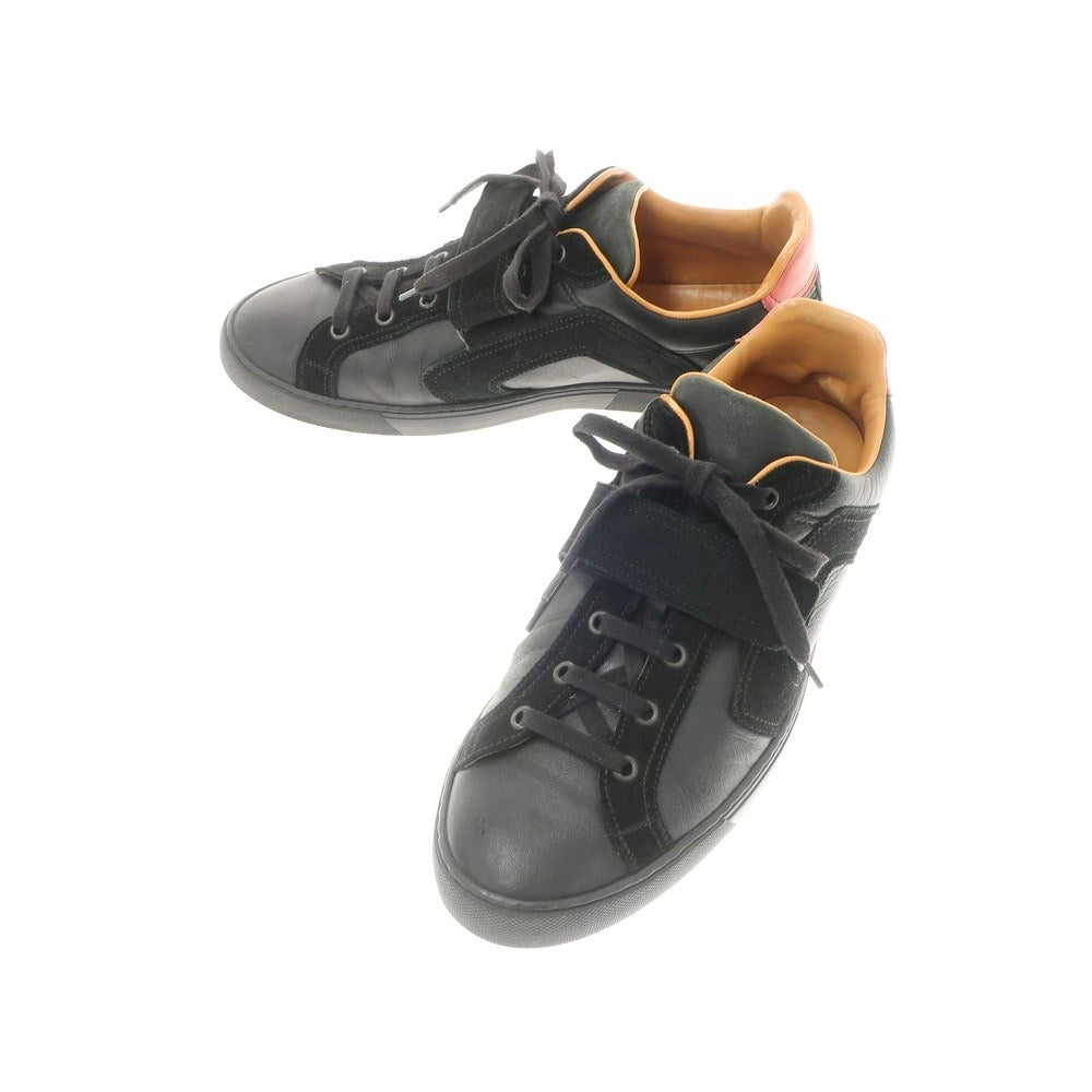 [Used] Hermes HERMES Leather Velcro Sneakers Black [Size 42] [BLK] [S/S/A/W] [Condition Rank C] [Men&