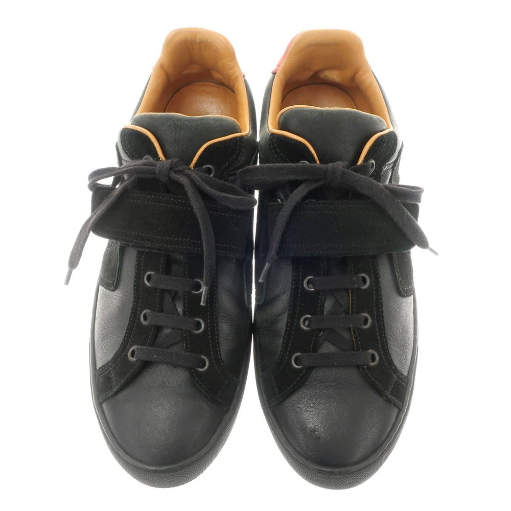 [Used] Hermes HERMES Leather Velcro Sneakers Black [Size 42] [BLK] [S/S/A/W] [Condition Rank C] [Men&