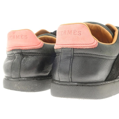 [Used] Hermes HERMES Leather Velcro Sneakers Black [Size 42] [BLK] [S/S/A/W] [Condition Rank C] [Men&