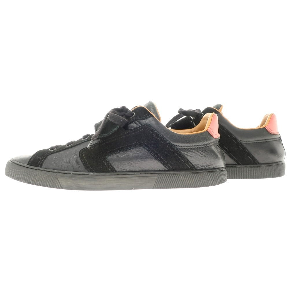 [Used] Hermes HERMES Leather Velcro Sneakers Black [Size 42] [BLK] [S/S/A/W] [Condition Rank C] [Men&