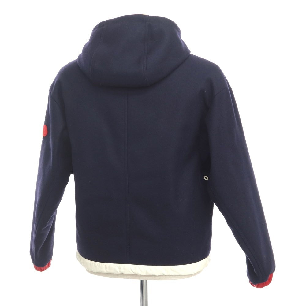 【中古】モンクレール MONCLER ARMENTIERES ウール フーデッド ダウンジャケット ネイビー【サイズ0サイズ】【NVY】【A/W】【状態ランクB】【メンズ】【768989】
[CPD]