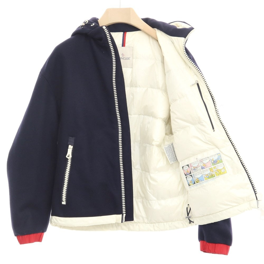 【中古】モンクレール MONCLER ARMENTIERES ウール フーデッド ダウンジャケット ネイビー【サイズ0サイズ】【NVY】【A/W】【状態ランクB】【メンズ】【768989】
[CPD]