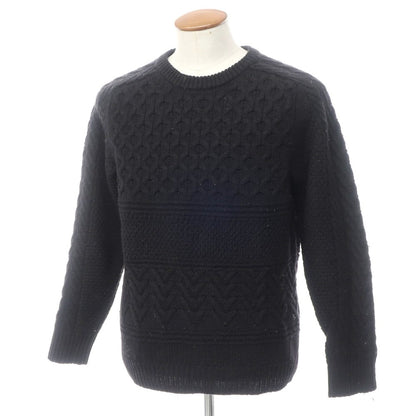 【中古】グリーンレーベルリラクシング green label relaxing プルオーバーニット
 ブラック【サイズM】【BLK】【A/W】【状態ランクC】【メンズ】
【778981】 BPD