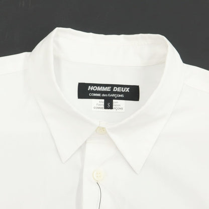 [Used] COMME des GARCONS HOMME DEUX Spring/Summer 2022 casual shirt
 White [Size S] [WHT] [S/S/A/W] [Condition Rank A] [Men&