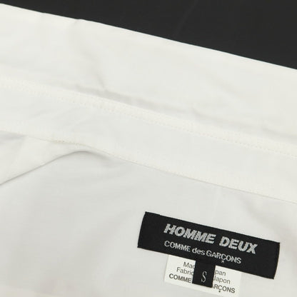 [Used] COMME des GARCONS HOMME DEUX Spring/Summer 2022 casual shirt
 White [Size S] [WHT] [S/S/A/W] [Condition Rank A] [Men&