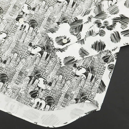 【中古】【未使用】コムデギャルソン オムドゥ COMME des GARCONS HOMME DEUX 2022年春夏 Disneyコラボ カジュアルシャツ
 ホワイトxブラック【サイズS】【WHT】【S/S/A/W】【状態ランクS】【メンズ】
【769793】 EPD