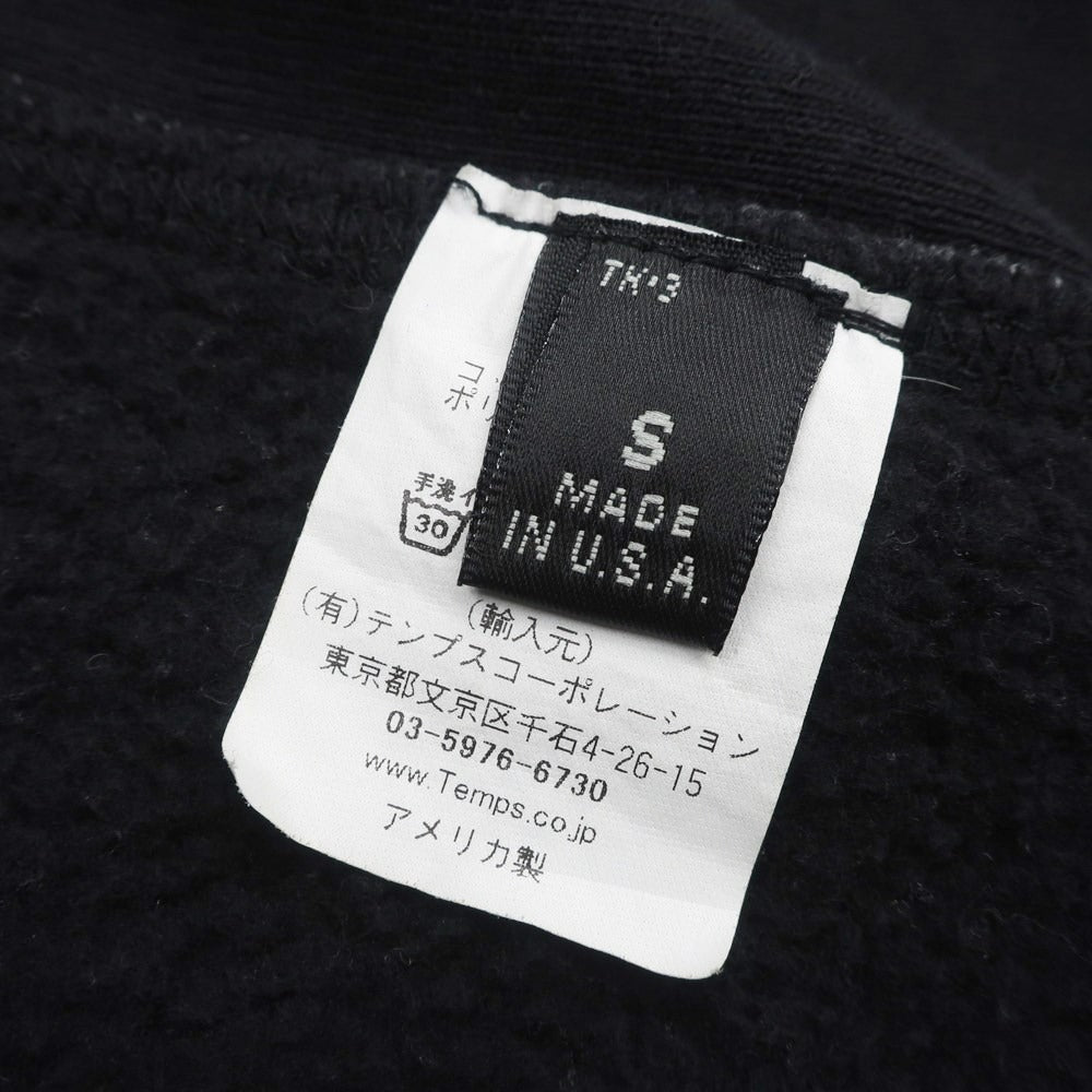 [Used] BACK HEAD Cotton polyester fleece zip-up hoodie, dark gray x black [Size S] [GRY] [A/W] [Condition Rank C] [Men&