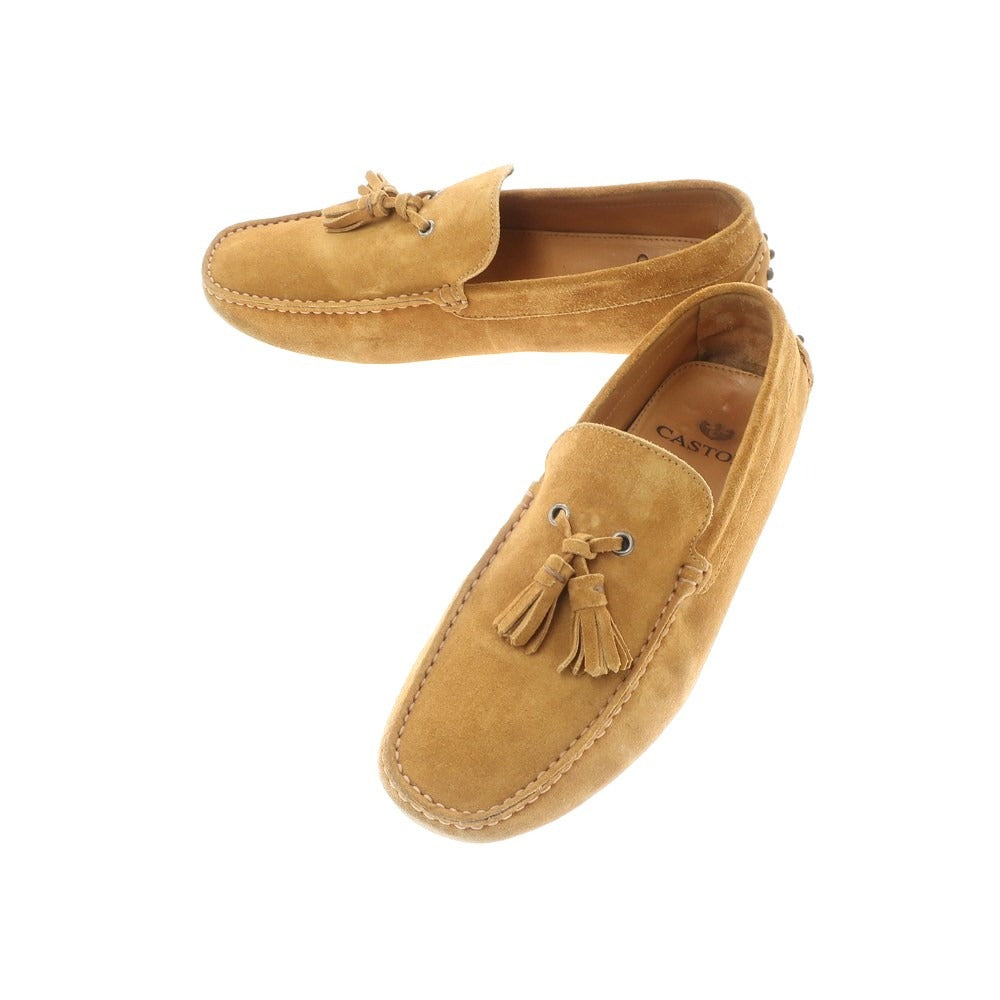 【中古】カストーリ CASTORI ドライビングシューズ
 キャメルブラウン【サイズ40】【BRW】【S/S/A/W】【状態ランクB】【メンズ】
【778974】 CPD