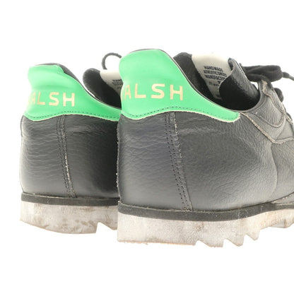 【中古】ウォルシュ Walsh レザー シャークソール スニーカー ブラックxグリーン【サイズ8】【BLK】【S/S/A/W】【状態ランクD】【メンズ】【768987】 CPD