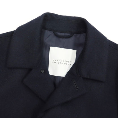 [Used] Mackintosh Philosophy MACKINTOSH PHILOSOPHY Wool Cashmere Balmacaan Coat Navy [Size 36] [NVY] [A/W] [Condition Rank B] ​​[Men&