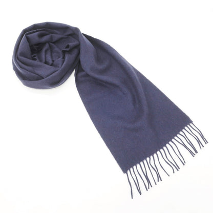 [Used] Johnstons JOHNSTONS Cashmere Fringe Scarf Navy [NVY] [A/W] [Condition Rank A] [Men&