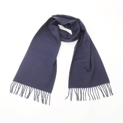 [Used] Johnstons JOHNSTONS Cashmere Fringe Scarf Navy [NVY] [A/W] [Condition Rank A] [Men&