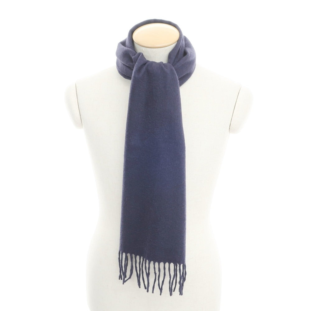 [Used] Johnstons JOHNSTONS Cashmere Fringe Scarf Navy [NVY] [A/W] [Condition Rank A] [Men&