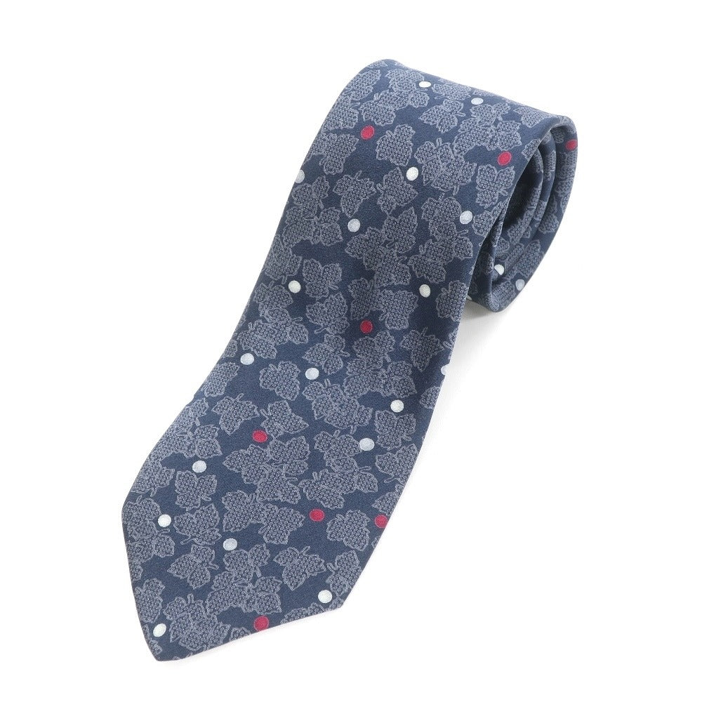 [Used] Stefano Ricci STEFANO RICCI Printed 3-fold silk tie Navy [NVY] [S/S/A/W] [Condition Rank C] [Men&