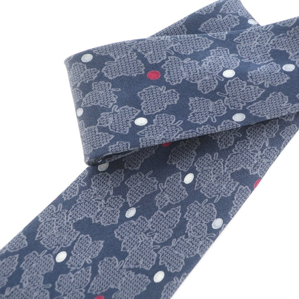 [Used] Stefano Ricci STEFANO RICCI Printed 3-fold silk tie Navy [NVY] [S/S/A/W] [Condition Rank C] [Men&