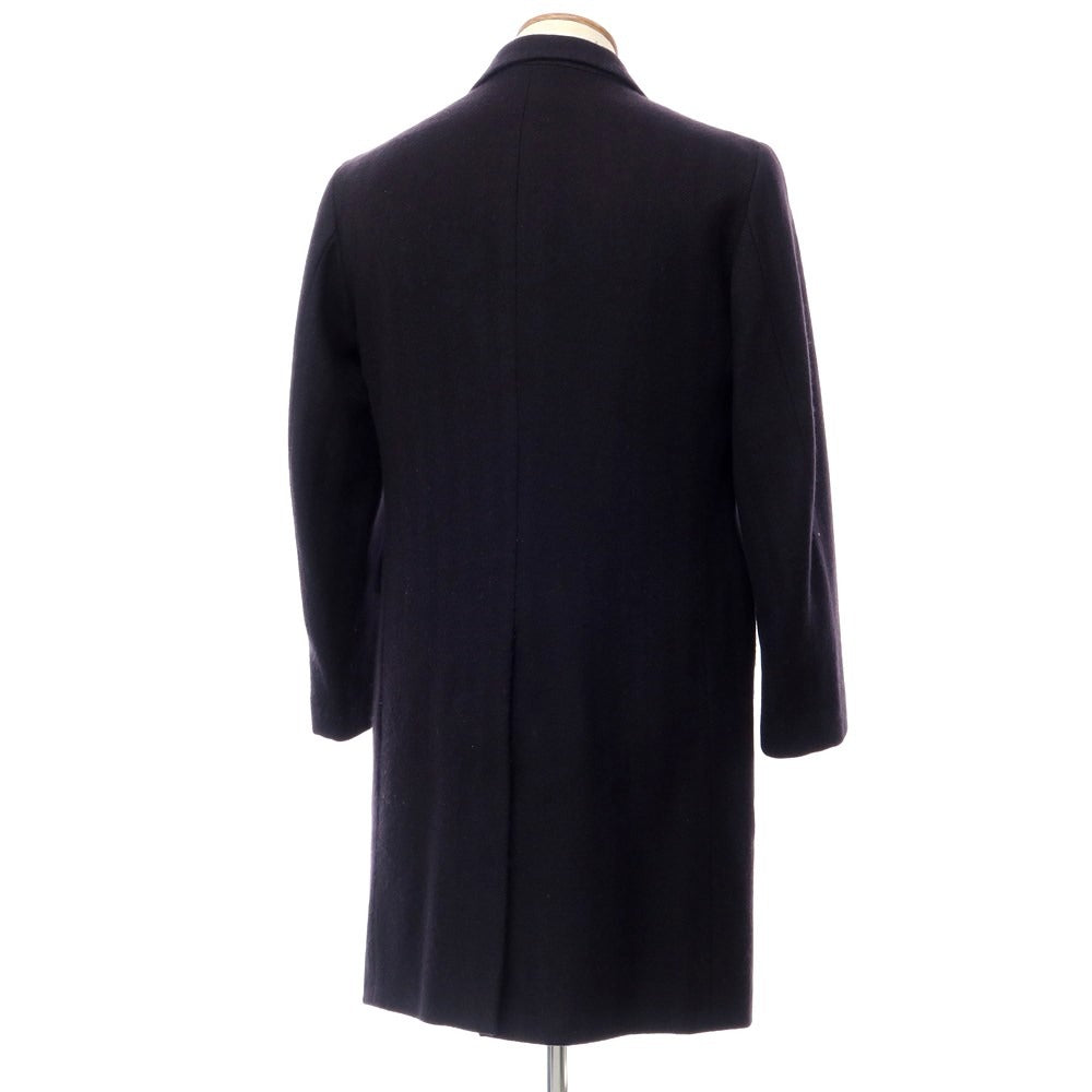 [Used] PIOMBO Wool Herringbone Chesterfield Coat Navy [Size 46] [NVY] [A/W] [Condition Rank B] ​​[Men&